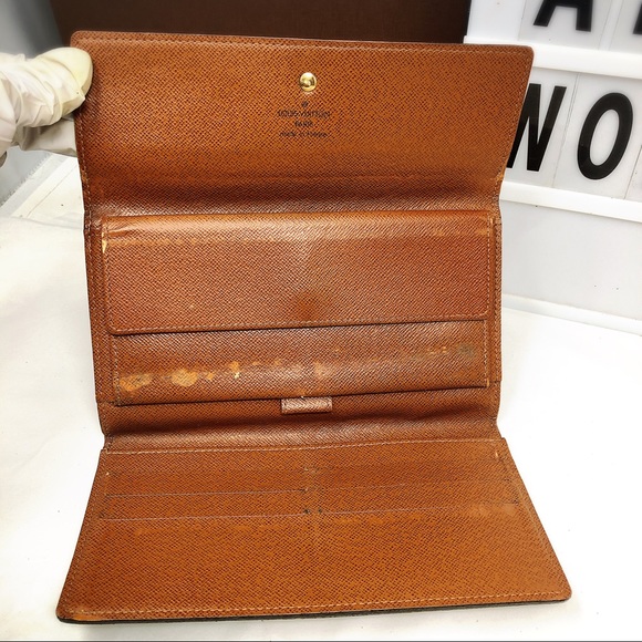 Louis Vuitton Sarah Monogram Trifold Long Wallet - Picture 7 of 13